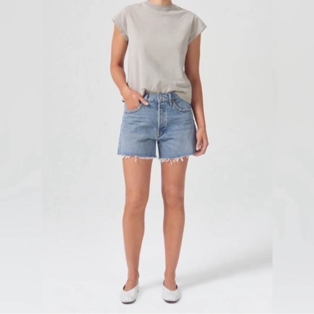 AGOLDE PARKER LONG WHEEL SHORTS